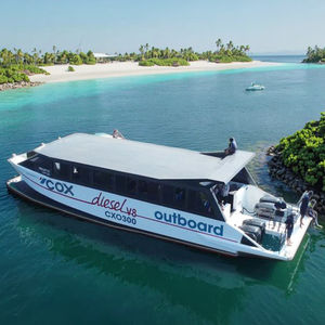 Nouveau catamaran en aluminium de 75 places avec moteur hors-bord pour le tourisme maritime et fluvial, longueur 15m - Product Image 2