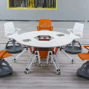 Đa chức năng Trường Bàn và ghế Set-chuyển đổi giữa bàn viết và máy tính Máy Trạm - Product Image 1