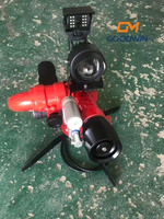 Canon à eau télécommandé le plus vendu pour l'irrigation agricole, l'apport d'engrais, l'arrosage du bétail, l'élevage à longue distance (55 m), utilisation agricole