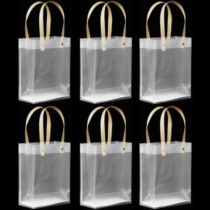 Bolsa de Plástico con Logotipo Personalizado al por Mayor, Bolsa Pequeña de Agradecimiento, Bolsa Transparente para Regalos Cosméticos - Product Image 3