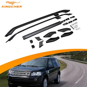 Support de toit de voiture Kingcher, barres latérales, pour Land Rover Freelander 2 LR2 2006 — 2015
