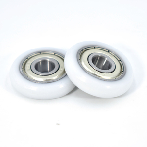 Roulettes pour Portes Vitrées Senior, Roulement 608 BSR60830-7 8x30x7mm, Roue à Roulement à Billes en Plastique POM Haute Capacité - Product Image 3