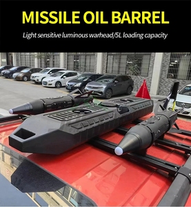 ถังน้ำหลังคารถยนต์พลาสติกออฟโรด4x4 5L สำหรับการล้างรถมือถือและรายละเอียดรถถังเก็บน้ำแรงดันสูง - Product Image 4