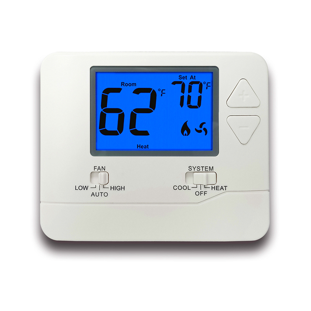 FCC Non-programmable 24V Household Electric Heating Temperature Control PTAC Thermostat for Air Conditioning