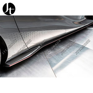Jupes latérales de voiture en fibre de carbone sèche pour Ferrari <span class=keywords><strong>812</strong></span>, séparateurs d'angle de carrosserie, style OEM, accessoires - Product Image 4