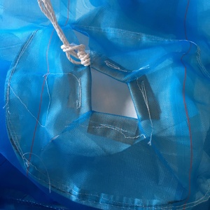 Mesh <strong>Net</strong> Breathable <strong>Bag</strong> on a Pallet Firewood Onion Potato Outdoor Using for Winter Soft Packing - Product Image 6