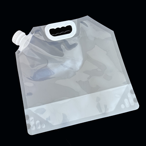 Bolsa de plástico flexible para envasado de líquidos con boquilla, de grado alimenticio, con logotipo personalizado, de 2L, 3L y 5L. - Product Image 2