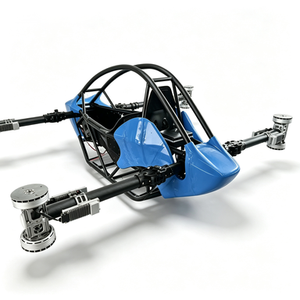 Nuevo Avión Ultraligero T-MOTOR de Fibra de Carbono Ligero, Monoplaza, con Alas Rotatorias, Impulsado por Batería, de Despegue Vertical - Product Image 4