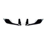 Calandre avant de voiture en acier inoxydable, Grille noire modifiée RS MD STLine, pièces de rechange accessoires pour Ford Focus 2019 — 2021