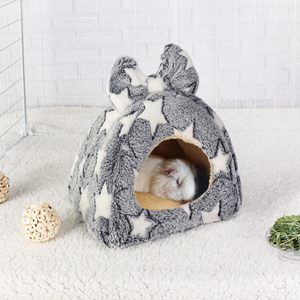 Casa para Cobayas y Cama Cálida de Invierno para Conejos, Cama Antideslizante para Animales Pequeños, para Conejos Enanos/Chinchillas - Product Image 2