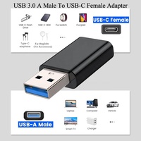 Convertisseur Premium Type C USB-C Femelle vers USB 3.0 A Mâle Adaptateur Chargeur pour Apple Watch iPhone 17 16 15 iPad Ordinateur Portable