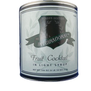 Cocktail di Frutta in Scatola da 3kg, Mix di Pesche, Ciliegie, Ananas, Uva e Pere in Conserva - Product Image 2