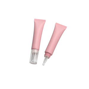 Custom Logo 15ml Lip Balm Gloss Squeeze Pink <b>Plastic</b> Tubes with Wands <b>Packaging</b> Matte Cosmetics Soft Tube - Product Image 6