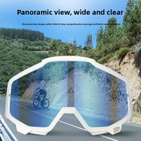 Lunettes de sport d'extérieur en plastique transparent, coupe-vent, anti-sable, pour le ski et le cyclisme – Nouveau style, vente en gros usine