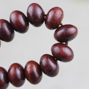 Zambian Blood Sandalwood <b>Bracelet</b> 10mm Abacus Beads Women's Jewelry Everyday Wear Hangzhou Origin - Product Image 4