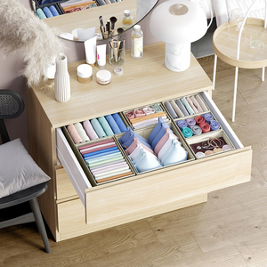 Cabinet Organizer <b>Clothes</b> Foldable Dresser <b>Storage</b> Basket Organizers and <b>Storage</b> Bins for Storing Underwear Bra - Product Image 4