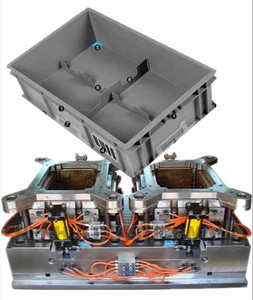 plastic crate fruits equipment to produce plastic crate folding crate plastic mould