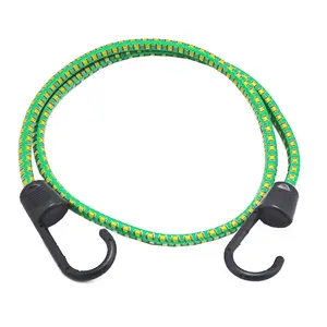 8mm Hochleistungs-Bungee-Kabel Runde elastische Schnur mit Stahl haken für Fahrrad gepäck