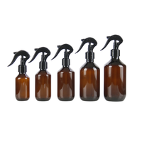 Vente en gros de 100ml 150ml 200ml 250ml 500ml Bouteilles de pulvérisation à gâchette en PET Pulvérisateur fin en plastique pour emballage de soins personnels Réutilisable