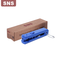 Coupe-tube pneumatique en nylon souple PU de qualité industrielle, série SNS TK-3, verrouillable, avec verrou de sécurité