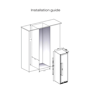 Mobile Cantinetta per Vini, Frigorifero per Bottiglie, Frigo per Vini a Doppia Zona - Product Image 3