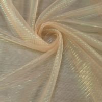 Tulle Organza Prêt à l'emploi pour Mariage, Tissu (Polyester/Nylon) Respirant, Transparent et Léger pour Robes - Vente Chaude