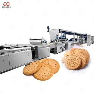 Automatic Cookie Make Machinery Chocolate Stick Biscuit Production Line For Make Biscuit