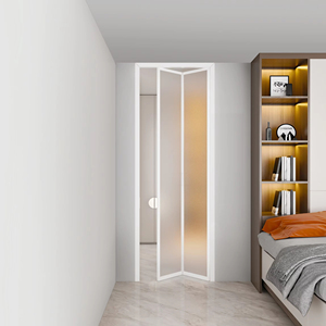 Cửa gấp nhỏ theo phong cách Châu Âu-Hợp Kim 1.2mm có độ chính xác cao, không gian 85% được tối ưu hóa, hiên/tủ quần áo/gác mái - Product Image 1