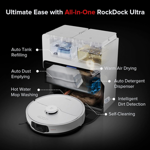 Aspiradora Robot Roborock G20S Mopa Sónica Agua Caliente 60°C Hogar LIDAR Preciso Limpieza Profunda Autosecado Aire Caliente Des - Product Image 2