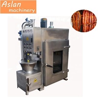 Fumeuse à viande et four commercial, appareil entièrement automatique pour fumer la viande, meilleure vente