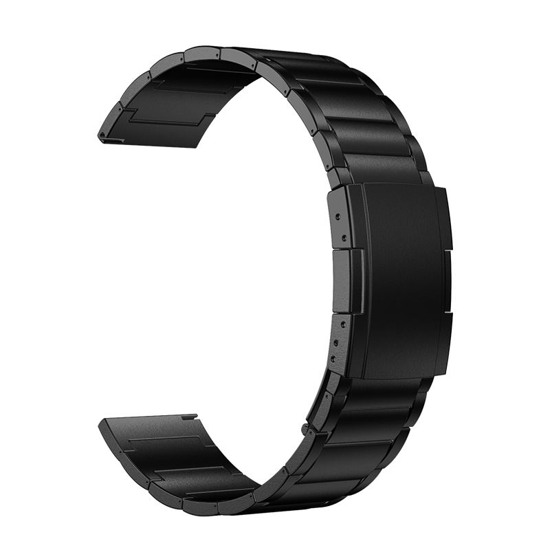 Hw-negro-titanio metal tres cuentas carey