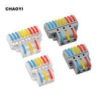 LT-633/933 Borne de câblage 3 en 6/9 connecteur de fil rapide 4mm 6mm bornier rapide boîte de Distribution séparateur de fil d'armoire