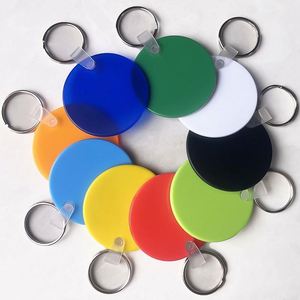 Personalized Promotional Soft <b>Keychain</b>, Business Logo Rubber Round Shape Key Tags, <b>Custom</b> Gift Key Chain for Weddings - Product Image 4