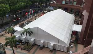 Carpa para 4 Canchas Deportivas al Aire Libre <span class=keywords><strong>de</strong></span> 24mx45m, Carpa <span class=keywords><strong>de</strong></span> Aluminio para Pista <span class=keywords><strong>de</strong></span> Pádel, <span class=keywords><strong>Tenis</strong></span> y Baloncesto - Product Image 4