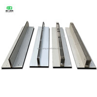 Gouttière de vidange en résine d'eau en fibre de verre d'approvisionnement d'usine 4 "de large D100 béton polymère galvanisé Kit de vidange de tranchée de grille à fente