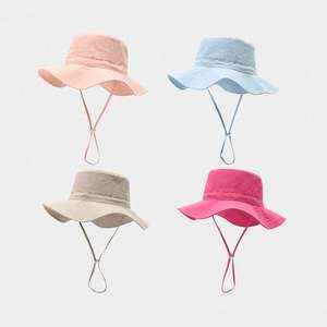 Sombrero de Pescador Estilo Mori Grande para Mujer, con Cuerda Antiviento, Diseño Artístico Fresco, Estilo Japonés Coreano - Product Image 1