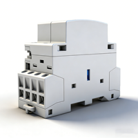 Contactor Modular de CA 25A 2NO2NC 4 Contactos 400V Voltaje de Funcionamiento 220/240V Voltaje de Control