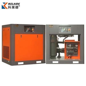 Industrial Lubricated Screw <b>Air</b> Compressor with 200L-300L Tank 380V 50Hz 8bar 10bar Low Noise - Product Image 2