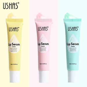 USHAS, superventas, bálsamo <span class=keywords><strong>labial</strong></span> vegano, <span class=keywords><strong>mascarilla</strong></span> hidratante para labios en forma líquida de desvanecimiento de escarcha, superventas transfronterizo con etiquetado personalizado - Product Image 1