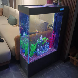 Personnalisé 500-1000L Rectangle Fish Tank Grand <span class=keywords><strong>Aquarium</strong></span> Avec Pompe À Eau Pompe À Air Système De Filtre Automatique pour Salon - Product Image 5