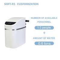 Système adoucisseur d'eau électrique automatique au meilleur prix avec filtration fine et vanne de contrôle automatique pour l'eau potable domestique