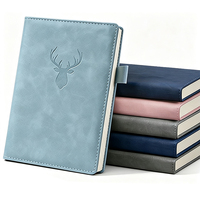 Carnet de notes professionnel en cuir A5, directement de l'usine, avec logo, idéal pour les conférences