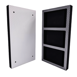 Estuche de Exhibición de Espuma EVA con Textura de Fibra de Carbono de Alta Calidad, Resistente a los Golpes, con 3/9/12/16 Ranuras para Tarjetas PSA <span class=keywords><strong>BGS</strong></span> - Product Image 6