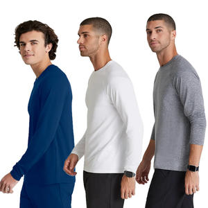 Nuova <span class=keywords><strong>Serie</strong></span> di Divise Mediche da Uomo alla Moda con Tessuto Jersey Traspirante e Opzione Logo Personalizzato - Product Image 6