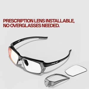 Gafas de Ciclismo Fotocromáticas KAPVOE - Gafas Deportivas Polarizadas <span class=keywords><strong>para</strong></span> Hombre, Gafas de Sol de Diseño con Protección UV400 <span class=keywords><strong>para</strong></span> Correr y Senderismo - Product Image 2
