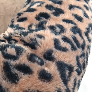 Yangyangpet ที่นอนสุนัขอุ้งเท้า,เตียงสุนัขผลิตจากผ้าฝ้าย PP หรูหราสะดวกสบายพิมพ์ลายเสือดาว - Product Image 4