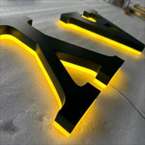 Letreros retroiluminados personalizados, letrero de pared <span class=keywords><strong>exterior</strong></span> de tienda, letrero de logotipo brillante, caja de luz publicitaria - Product Image 6