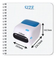 Impresora de Etiquetas Portátil NORGEE N910 de Alta Velocidad 4x6 USB para Envíos, Códigos de Barras, Adhesivas, Mensajería, Correo y Carga, 4 Pulgadas, en Stock