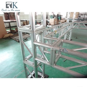 โครงถักเหล็กแบบโบลท์สำหรับงานหนัก โครงถักสี่เหลี่ยมสำหรับจัดแสดงสินค้า โครงถักแบบถอดประกอบได้ ลดราคา - Product Image 4