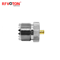 Adaptateur coaxial RF MCX mâle vers prise SO239 UHF femelle, adaptateur MCX vers UHF, connecteur RF